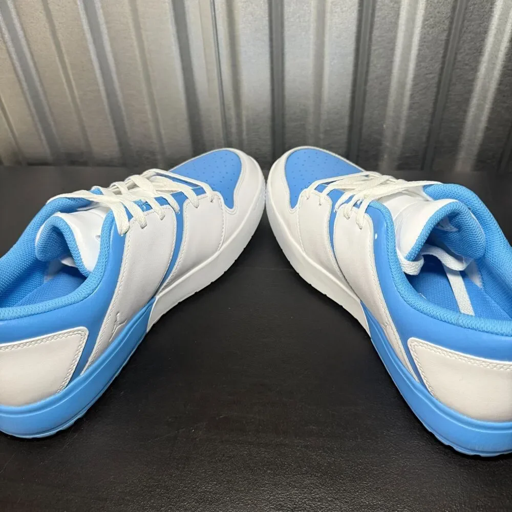 Nike Jordan NU Retro 1 Golf Shoes White University Blue FZ4153 101 Men's Size 13